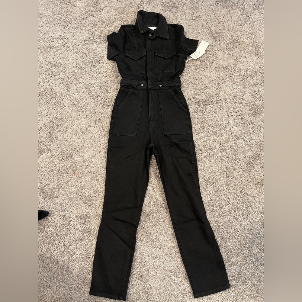 Good American Classic Black Jumpsuit - Picture 3 of 6